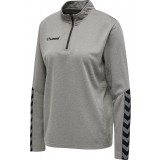 Sudadera de latiendadelclub HUMMEL HmlAutenthic Half Zip Sweatshirt 204929-2006