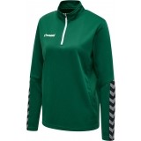 Sudadera de latiendadelclub HUMMEL HmlAutenthic Half Zip Sweatshirt 204929-6140