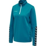 Sudadera de latiendadelclub HUMMEL HmlAutenthic Half Zip Sweatshirt 204929-8745